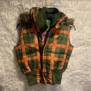 Womens hooded vest